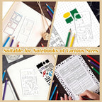24-Piece Journal Stencils, Planner Stencils Templates - Image 5