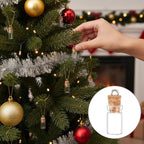 20 Pcs Mini Glass Bottles with Cork 1ml Capacity Clear Tiny Glass Bottles - Image 6