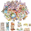 120Pcs Iandscape Stickers for Scrapbooking, Self-Adhesive Transparent Iandscape by Weenkilly