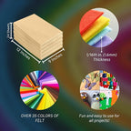 FabricLA Acrylic Felt Sheets for Crafts - Image 3