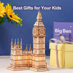 Rowood 3D Puzzles for Adults Wooden Model Kit Adult Craft Kit Gifts for Age 14+ - Image 3