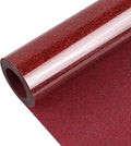 Red Glitter Heat Transfer Vinyl, Glitter Iron-On by Unknown
