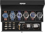 SONGMICS Watch Box, 6-Slot Watch Case Organizer by Unknown