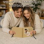 Scrapbook Album 8 Inch 30 Sheets 60 Pages, Kraft Paper Cover DIY Photo Album - Image 7