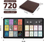 Card Binder 12 Pocket, Premium 720 Double Sided Pocket Collection Binder - Image 3