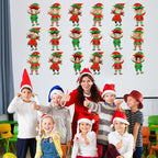 48 Set Christmas Elf Cutouts - Image 5