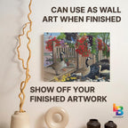 Ledgebay DIY Paint by Numbers Kit - Image 9