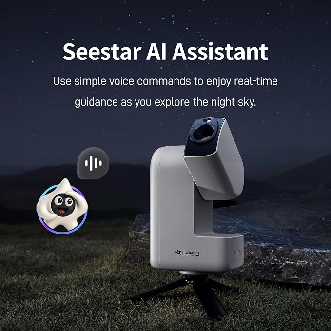 ZWO Seestar S30 Pro Smart Telescope, App-Controlled Astrophotography | 4K Dual - Image 7