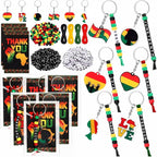 Suncalla 996 Pcs 24 Set Juneteenth Keychain Making Kit DIY 1865 Bead Crafts | by Unknown