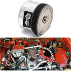 Heat Shroud Aluminized Sleeving Heat Shield fuel line wire heat sleeve 1/2" - Image 7