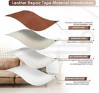KING MOUNTAIN Leather Repair Patch, 4 x 63 Inches self Adhesive Leather Repair - Image 3
