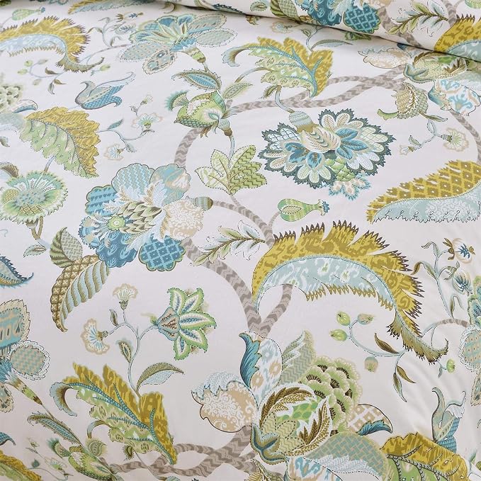 mixinni Cotton Print Paisley Duvet Cover - Image 6
