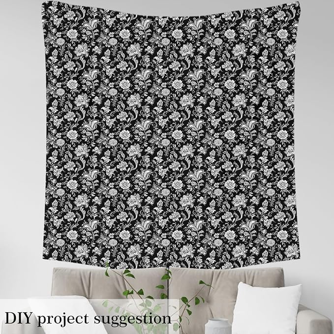 Paisley Floral Upholstery Fabric - Image 3