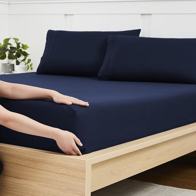 Full Size Fitted Sheet Only by SweetHomeCollection