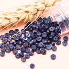 Natural Stone Heishi Beads for Necklace Making, 4 mm x 2 mm Small Flat Round - Image 7