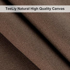 Cotton Canvas Fabric, 16oz Natural Duck Canvas Fabric Textil Medium Weight 59" - Image 2