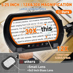 HITTI 30X & 12X Square Magnifying Glass - Image 2