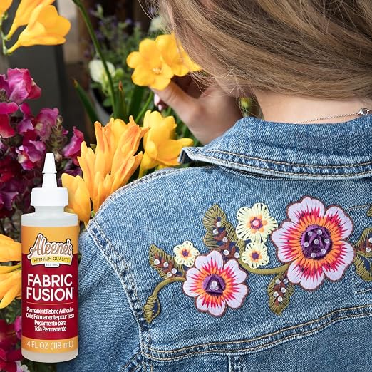 Aleene's Fabric Fusion Glue 4 oz 3-Pack, Permanent and Washable Adhesive - Image 7