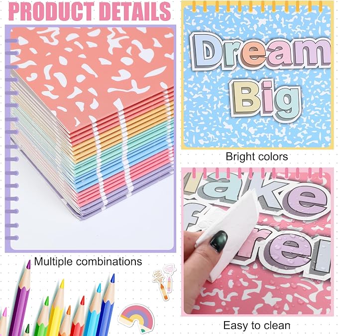 Honoson 24 Pcs Bulk Inspirational Privacy Folders - Image 3