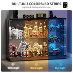 HNEBC Lockable Display Curio Cabinet - Image 2