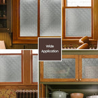 Add.Heres Stained Glass Window Privacy Film, 3D Static Cling Removable Window - Image 5
