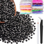 1500pcs 6mm Resin Rhinestones Bulk by BELLEBOOST