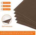 MECCANIXITY Adhesive Felt Sheets, Felt Fabric Crafts Back Adhesive Felt Sheets - Image 4