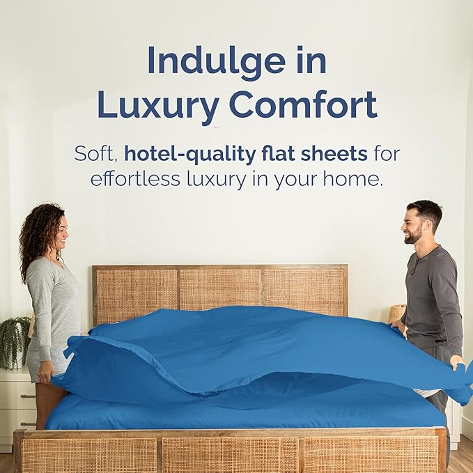 Twin XL Size Flat Sheet - Image 2