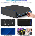 UAONO Trading Card Storage Box, Holds 2400 Sleeved Cards - Image 5
