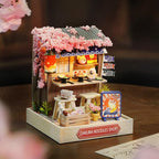 CUTEROOM DIY Doll House Miniature Furniture Wooden House Kit - Image 9
