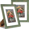 Vittanly 8.5x11 Picture Frames Set of 2, Ornate Vintage Photo Frame by Vittanly