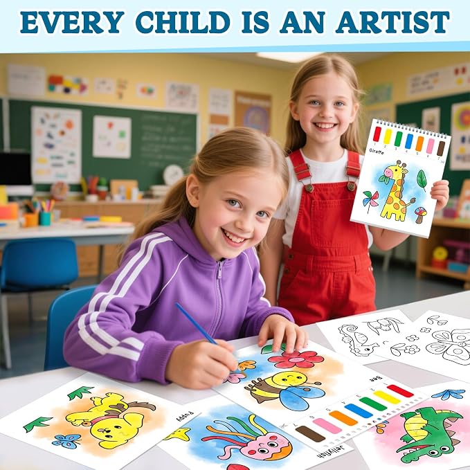 SOCOLER Paint with Water Coloring Books - Image 4