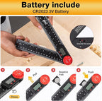 Digital Angle Finder Protractor, Angle Finder Ruler, 7inch 200mm, Angle - Image 6