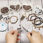 8/0 Glass Seed Beads About 7200pcs 24 Colors 3mm Loose Seed Beads Kit Bracelet - Image 3