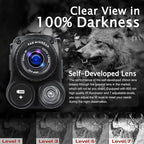 GeowFiiTech Night Vision Monocular, 4K Infrared Digital Night Vision Goggles - Image 4
