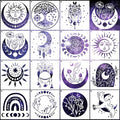 AFRITEE Moon Stencils for Painting on Wood by AFRITEE