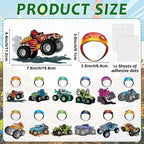 60pcs Automobile Theme DIY Cutouts Racing Car Bulletin Board Decorations Set - Image 2