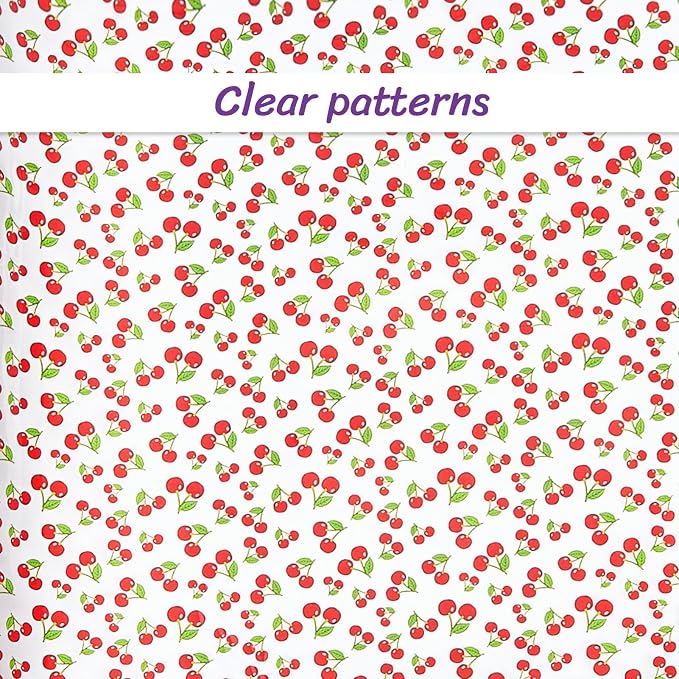 Printed TPU Jelly Faux Leather Fabric, 47.2 x 11.8 Inch Transparent Clear Jelly - Image 3