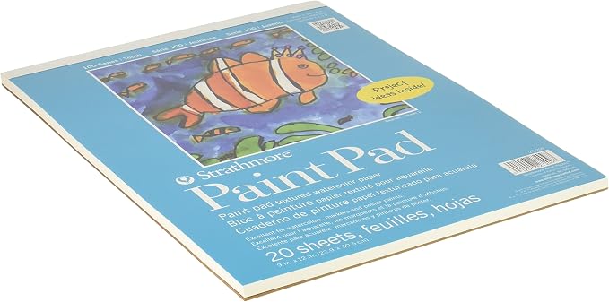 Strathmore (27-209 100 Series Youth Paint Pad, 9 by 12", 20 Sheets - Image 4