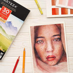 ARTEZA Watercolor Paper, 30 Sheets Each, 5.5x8.5 Inches Watercolor Pad - Image 6