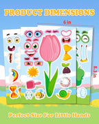 Aowplc Spring Make-a-Face Stickers - Image 4
