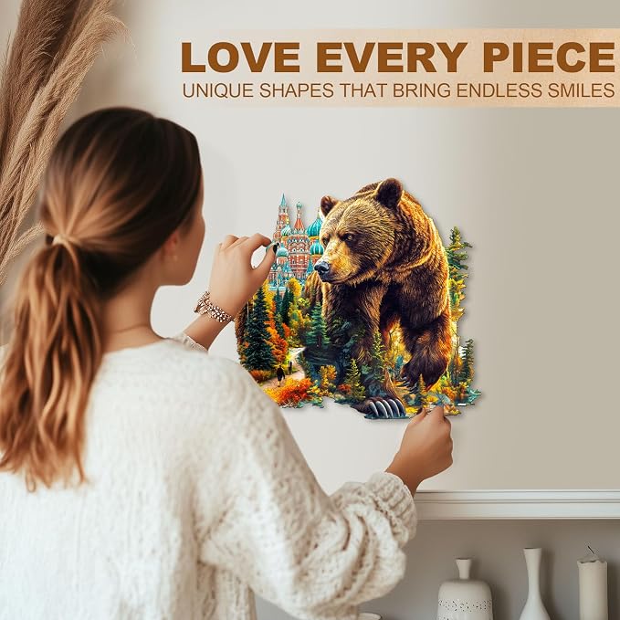 Basilica Bear Puzzles Adults Gifts - Image 6