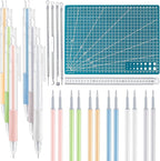 Lanties 24 Pcs Craft Knife Pen Set, 6 Craft Knives by Lanties