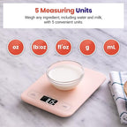 Etekcity Food Kitchen Scale, Digital Grams and Ounces, Medium | Tare function - Image 3