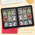 Trading Card Binder, Card Collection Binder Album Folder - Image 4
