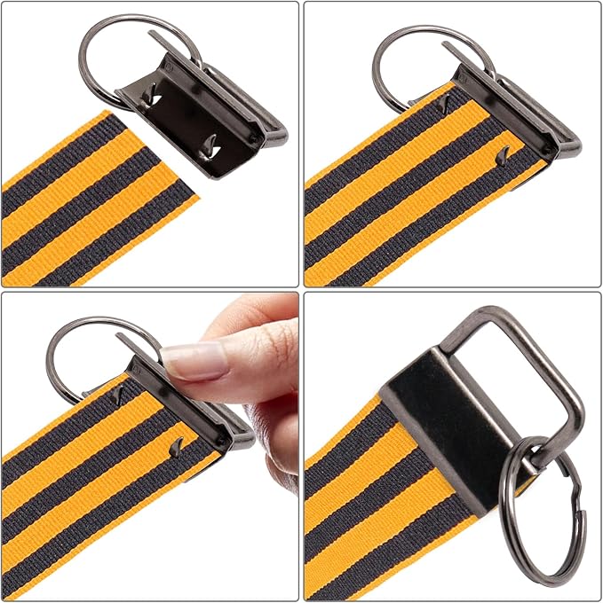 Key Fob Hardware, Key Lanyard, Keychain Making Kit Crafts DIY Supplies - Image 2