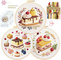RidaaFri Embroidery Kit for Beginners, Includes Hoop, Step-by-Step Guide by RidaaFri