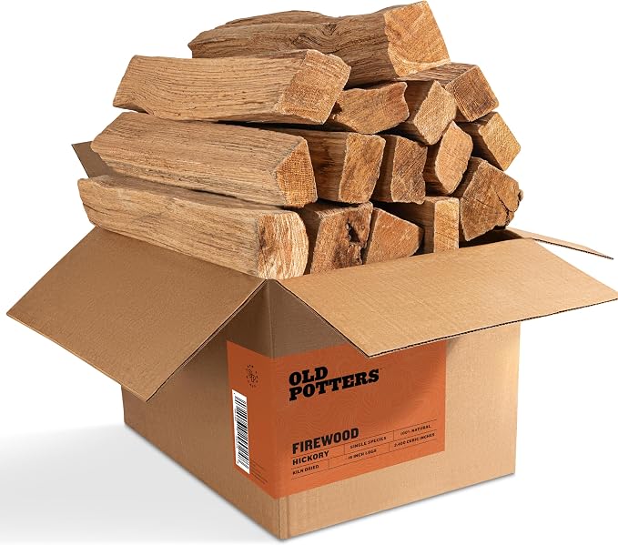 Old Potter Kiln Dried Firewood, ~1.5 Cu Ft ~ 38-45 lbs, by Old+Potters