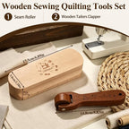 Fteven Tailors Clapper for Quilting, Wooden Tailors Clapper/Quilting Seam - Image 2