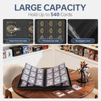 Card Binder 9 Pocket, Premium 540 Double Sided Pocket Collection Binder - Image 3